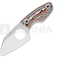 Kizer Cutlery Nightjar 1114A3 Satin AUS-10, Vortex Pattern Micarta, coltello fisso, Vincent Rizzo design