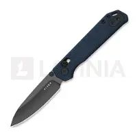 Kizer Cutlery Coltello pieghevole Begleiter 2.9 S35VN, Blue Aluminum, Matte DLC Ultra