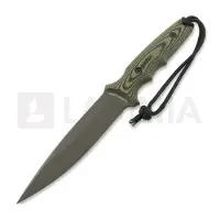 Spartan Blades Coltello Harsey Clandestina, Black/Camo, Black Kydex