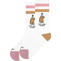 American Socks Calzino 'Be Capy - Mid High' bianco