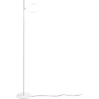 Gea Luce Lampada da terra GPIB31 Bianco Opaco 25W LED 1391lm 3000K Dimmerabile Push _ Gealuce