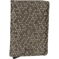 Secrid Unisex Slimwallet Hexagon Grey Taglia: OS | Portafogli Outlet | Unisex | Grigio