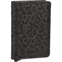 Secrid Unisex Slimwallet Hexagon Black Taglia: OS | Portafogli Outlet | Unisex | Nero