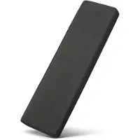 Beautissu Calme BK, 100x40x5 cm, antracite, cuscino per panchina da giardino, per esterni