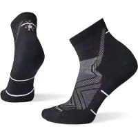 Smartwool Women's Run Targeted Cushion Ankle Calze da running Donna (34-37, nero)