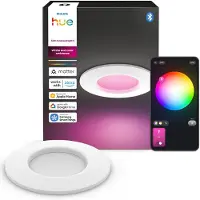 Philips Hue White & Color Ambiance Luce Da Incasso Sottile Da 90 Mm Bianco