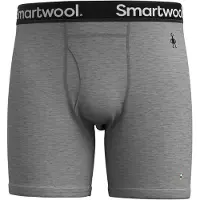 Smartwool Merino Boxer Brief Boxed Intimo lana merinos Uomo (XL, grigio)
