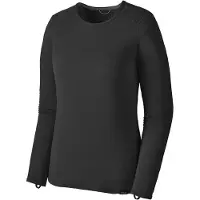 Patagonia Women's Capilene Thermal Weight Crew Intimo sintetico Donna (L, nero)