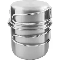 Tatonka Handle Mug 500 Set Set stoviglie grigio