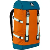 Burton - Zaino da 30 litri - Tinder 2.0 Spiced/Atteal in Pelle - Arancione