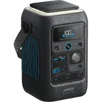 Anker Stazione di ricarica portatile Solix C300X DC, 288Wh, 300W, 2x USB-A, 4x USB-C, presa auto, Grigio