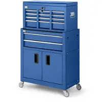 OEM Carrello per attrezzi incluso mobiletto, blu, modello 2