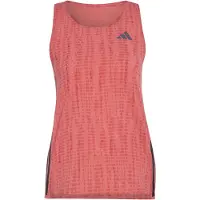 Adidas Women's Adizero Running Singlet Top Donna (XS, rosso)