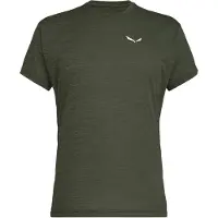 Salewa Puez Melange Dry S/S Tee T-shirt Uomo (60, olivia)