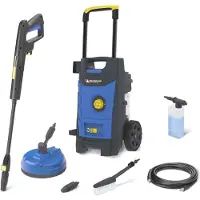 Michelin Idropulitrice ad alta pressione 140 bar 1900 W con pulitore per pavimenti e spazzola fissa 460 l/h Acqua fredda