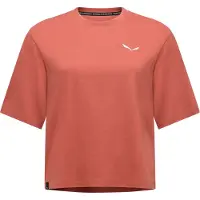 Salewa Women's Eagle Loose T-Shirt Maglia funzionale Donna (32, rosso)