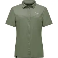 Salewa Women's Puez S/S Shirt Camicetta Donna (34, olivia)