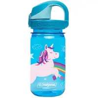 Nalgene Kinderflasche OTF Kids Sustain Borraccia Bambini (350 ml, blu)