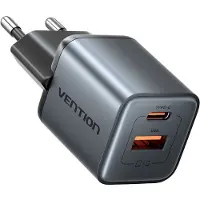 Vention Caricabatterie Da Parete Eu66 A+c 2 Usb-a E Usb-c