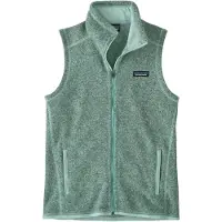 Patagonia Women's Better Sweater Vest Gilet in pile Donna (L, turchese)