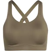 Adidas Women's Optime Workout High Support Bra Reggiseno sportivo Donna (S - Cup: E-G, marrone)