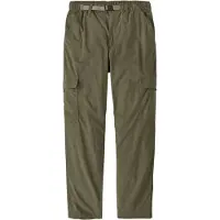 Patagonia - Pantaloni cargo anti-UV - W's Outdoor Everyday Cargo Pants Basin Green per Donne in Nylon - Taglia L - Nero