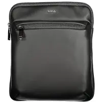 BOSS per uomo. 50567866 Borsa a tracolla Jace Envelope nero (OSFA), Casual, Polister riciclato