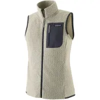 Patagonia Women's R1 Air Vest Gilet in pile Donna (XXL, grigio)