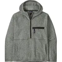Patagonia Better Sweater 1/2 Zip Pullover Pullover in pile Uomo (XL, grigio)