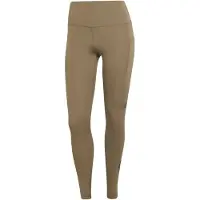 Adidas Women's Adi365 3-Stripes 1/1 Leggings da running Donna (L - Regular, marrone/beige)