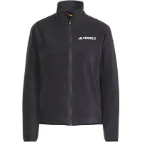 Adidas Women's MT Essentials Full Zip Fleece Jacket Giacca in pile Donna (XL, grigio)