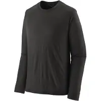 Patagonia L/S Cap Cool Merino Shirt Maglia merino Uomo (S, nero)