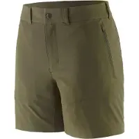 Patagonia Women's Terravia Trail Shorts 6'' Pantaloncini Donna (44, olivia)