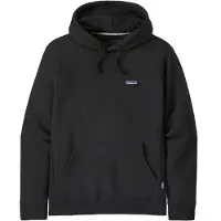 Patagonia P-6 Label Uprisal Hoody Felpa con cappuccio Uomo (L, nero)