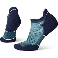 Smartwool Women's Run Targeted Cushion Low Ankle Calze da running Donna (38-41, blu)