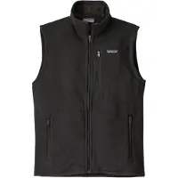 Patagonia Better Sweater Vest Gilet in pile Uomo (XS, nero)