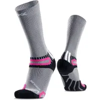 X-socks Hike Discover Crew Calze da trekking (45-47, grigio)