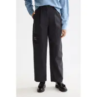 Scotch & Soda Raine - High Rise Wide Leg Washed Pants Charcoal Art Taglia: W24 | Pantaloni Outlet | Donna | Nero