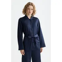Scotch & Soda Satin Blazer Peacoat Taglia: S | Blazers Outlet | Donna