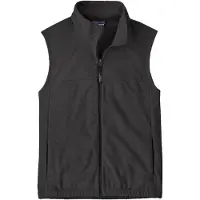 Patagonia Textured Fleece Vest Gilet in pile Uomo (M, nero)