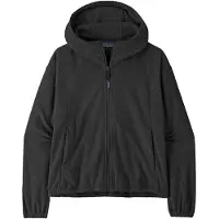 Patagonia Women's Textured Fleece Hoody Giacca in pile Donna (XL, nero)