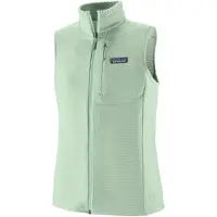 Patagonia Women's R1 Vest Gilet in pile Donna (L, verde)