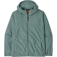Patagonia Textured Fleece Hoody Giacca in pile Uomo (S, turchese)