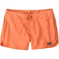 Patagonia Women's Wavefarer Boardshorts Pantaloncini Donna (34 - Length: 5'', rosso)