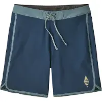 Patagonia Hydropeak Side Shore Boardshorts 18'' Pantaloncini Uomo (30, blu)