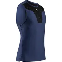 X-Bionic Corefusion Run Tank Maglia da corsa Uomo (M, blu)