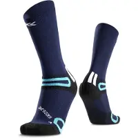 X-socks Hike Discover Crew Calze da trekking (35-36, blu)