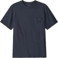 Patagonia MW '95 Oval Logo Pocket Tee T-shirt Uomo (S, blu)