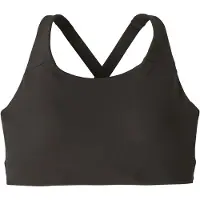 Patagonia Women's Shadowlite High Impact Adjustable Bra Reggiseno sportivo Donna (L, nero)