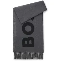 BOSS Sciarpa in lana con logo